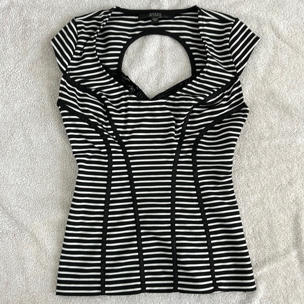 Guess bustier top